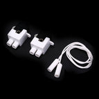 2pcs European Regulation 2p 3p Core Wire 200 Open Single Pull Control Switch Eu Wall Led Lamp Light Cable Switch High Quality wholesale bulk price