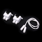 2pcs European Regulation 2p 3p Core Wire 200 Open Single Pull Control Switch Eu Wall Led Lamp Light Cable Switch High Quality