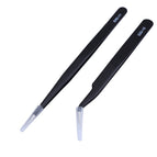 10pcs/set Anti-static Precision Tweezers Set Pinzas Pincet Stainless Steel ESD Tweezer Electronics Repair Tools wholesale bulk price