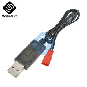 3.7V 500mA Output 1S Lipo Lithium Battery USB Cable Charger Red JST Female Head Board Module