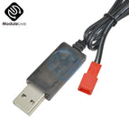 3.7V 500mA Output 1S Lipo Lithium Battery USB Cable Charger Red JST Female Head Board Module