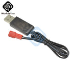 3.7V 500mA Output 1S Lipo Lithium Battery USB Cable Charger Red JST Female Head Board Module