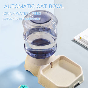 3.8L Pet Cat Automatic Feeders Large Capacity Cat Water Fountain Plastic Dog Water Bottle Feeding Bowls Water Dispenser for Cats