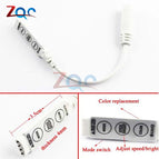 3 Key Controller Control Dimmer Amplifier RGB 5050 3528 5630 5730 LED Light Strip 12V