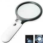 3 LED Light 45X Handheld Reading Magnifying Glass Lens Jewelry Watch Loupe Magnifier wholesale bulk price