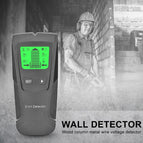 3 in 1 Metal Gold Detector Find Metal Wood Studs AC Voltage Live Wire Detector Wall Scanner Wall Scanner Electric Box Gold Finde
