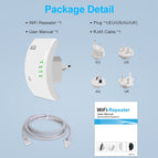 300Mbps Wireless WiFi Repeater WiFi Booster WiFi Amplifier Wi-Fi Long Signal Range Extender Wi Fi repeater 802.11N Access point