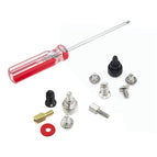 300Pcs Personal Computer Screw Standoffs Set Assortment Kit with a Screwdriver for Hard Drive Computer Case Motherboard Fan Powe