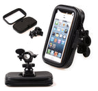 Universal Bicycle Motorcycle Phone Holder Stand  Motorcycle Phone Mount Holder Bike Waterproof Phone Case Universal Rotation Below 6.3 inch Size Phones Motorbike Handlebar Mount GPS Phone Bag