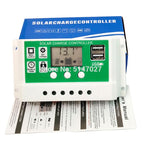30A 20A 10A 12V24V Auto Solar Panel Battery Charger Regulators for Lead acid battery and lithium battery 30a solar controller