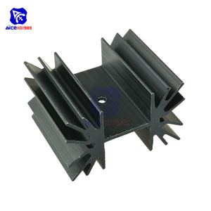 35x42x25.4mm IC Aluminum Heat Sink Cooling Fin For Module Mosfet Transistors