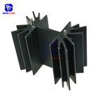 35x42x25.4mm IC Aluminum Heat Sink Cooling Fin For Module Mosfet Transistors