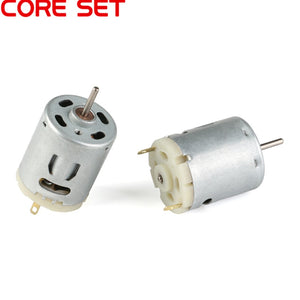 365 385 DC Motor Large Torque 12V 10000rpm/11600rpm Motor blower / Hot air gun / Small electric drill motor Handmade DIY