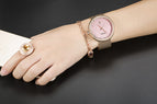 GUOU Watch Luxury Diamond Women Watches Fashion Casual Auto Date Ladies Quartz Watch Stainless Steel Clock saat relogio feminino