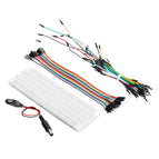 Electronic Components Junior Kit With Resistor Breadboard Power Supply Module For With Plastic Box Package wholesale bulk price