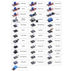 37 In 1 Sensor Module Board Set Kit for Arduino & MCU Education User for Arduino Starters DIY Raspberry Pi Mega2560 for UNO R3