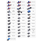 37 In 1 Sensor Module Board Set Kit for Arduino & MCU Education User for Arduino Starters DIY Raspberry Pi Mega2560 for UNO R3