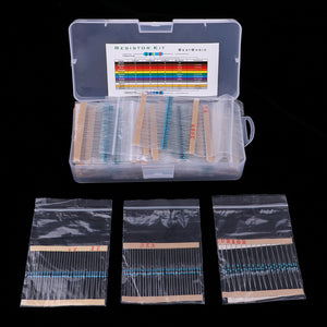 38 Values 1% Tolerance Resistor Kit Assortment 0 Ohm-1M Ohm (Pack of 1140) wholesale bulk price