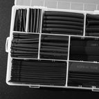 385Pcs/box Polyolefin Shrinking Assorted Insulated Sleeving Tubing Set Heat Shrinkable Tube Wrap Wire Heat Shrink Tubing Durable