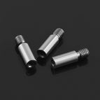 3D Printer Chimera Extruder Heat break V6 dual hotend J-head throat 22mm length 1.75mm filament for Sidewinder X1 and Genius