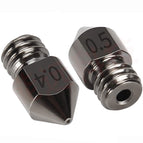 3D Printer parts MK7 MK8 steel Mold Super Hard nozzle m6 Threaded Corrosion-Resistant 1.75mm for Ender 3 CR10 Ender 3 PRO