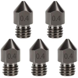 3D Printer parts MK7 MK8 steel Mold Super Hard nozzle m6 Threaded Corrosion-Resistant 1.75mm for Ender 3 CR10 Ender 3 PRO