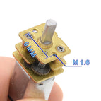 3V 6V 12V DC N20 Mini Micro Metal Gear Motor with Gearwheel DC Motors 15 30 50RPM 100 200RPM 300 500 1000 RPM