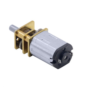 3V 6V 12V DC N20 Mini Micro Metal Gear Motor with Gearwheel DC Motors 15 30 50RPM 100 200RPM 300 500 1000 RPM