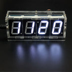 Geekcreit DIY 4 Digit LED Electronic Clock Kit Temperature Light Control Version wholesale bulk price