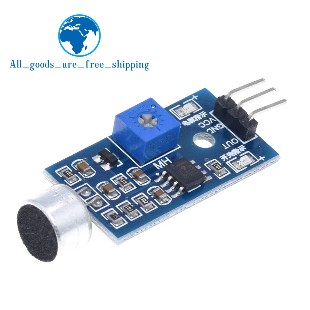 Sound Detect Sensor 3pin Voice Sound Detection Sensor Module Intelligent Smart Vehicle Ro ...