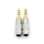 4 Pole 3.5mm Stereo Headphone Male Plug Jack Audio Solders Connector 1PCS High Quality