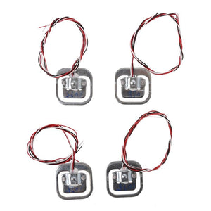 4 pcs 50kg Human Scale Load Cells & HX711 AD Module Kit Resistance Strain Weight Sensor Measurement Tools
