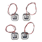 4 pcs 50kg Human Scale Load Cells & HX711 AD Module Kit Resistance Strain Weight Sensor Measurement Tools