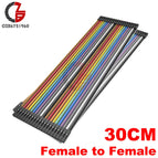 40 Pin Dupont Cable 10CM 20CM 30CM Male to Male to Female to Female Dupont Line Breadboard Jmper Wire Connector for Arduino DIY wholesale bulk price