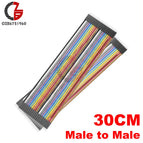 40 Pin Dupont Cable 10CM 20CM 30CM Male to Male to Female to Female Dupont Line Breadboard Jmper Wire Connector for Arduino DIY wholesale bulk price