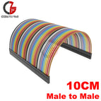 40 Pin Dupont Cable 10CM 20CM 30CM Male to Male to Female to Female Dupont Line Breadboard Jmper Wire Connector for Arduino DIY wholesale bulk price