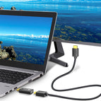 4K DisplayPort to HDMI Adapter Converter Display Port Male DP to HDMI 1K 2K Female HD TV Cable Adapter Video Audio PC laptop