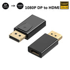 4K DisplayPort to HDMI Adapter Converter Display Port Male DP to HDMI 1K 2K Female HD TV Cable Adapter Video Audio PC laptop