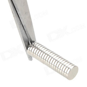 10mm x 2mm Super Strong Round Magnets - Silver (20PCS) wholesale bulk price