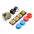 Geekcreit Electronic Components Base Starter Kits With Breadboard Resistor Capacitor LED Jumper Cable With Plastic Box Package For Geekcreit Arduino - products that work with official Arduino boards wholesale bulk price