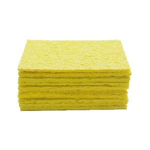 5/10/100Pcs Welding sponge Reusable High Temperature Resistant Cleaning Sponge Suitable For Electric Soldering Iron Cleaning