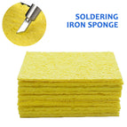 5/10/100Pcs Welding sponge Reusable High Temperature Resistant Cleaning Sponge Suitable For Electric Soldering Iron Cleaning
