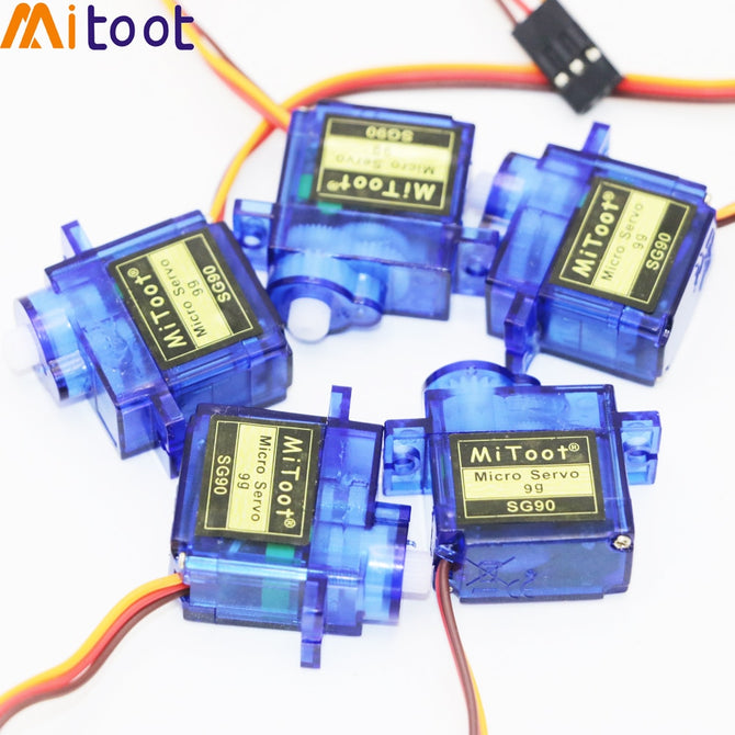 5/10/20/50/100 pcs/lot SG90 9G Micro Servo Motor For Robot 6CH RC Helicopter Airplane Controls for Arduino Wholesale