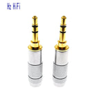 5/10PCS NEW 3.5MM High quality  Gold plated 3.5mm Stereo 3 Pole Male Plug  Audio Connector Solder
