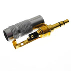 5/10PCS NEW 3.5MM High quality  Gold plated 3.5mm Stereo 3 Pole Male Plug  Audio Connector Solder