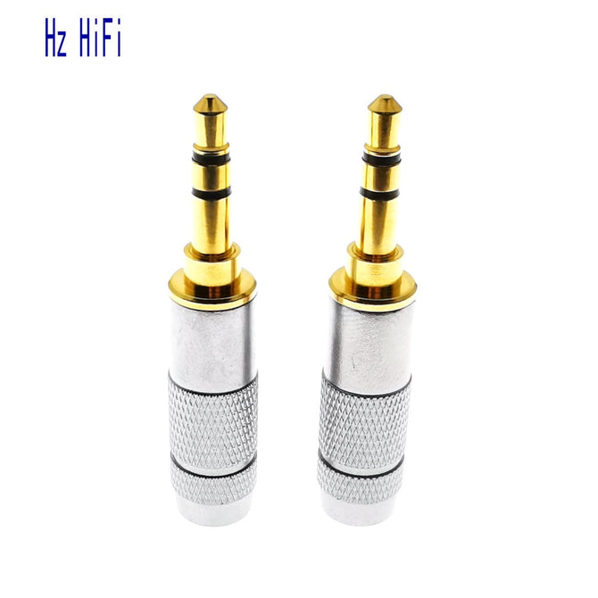 5/10PCS NEW 3.5MM High quality  Gold plated 3.5mm Stereo 3 Pole Male Plug  Audio Connector Solder