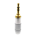 5/10PCS NEW 3.5MM High quality  Gold plated 3.5mm Stereo 3 Pole Male Plug  Audio Connector Solder