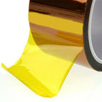 5/15/25mm 33m 100ft Kapton Adhesive Tape BGA High Temperature Heat Resistant Polyimide Gold for Electronic Industry
