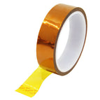 5/15/25mm 33m 100ft Kapton Adhesive Tape BGA High Temperature Heat Resistant Polyimide Gold for Electronic Industry