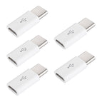 5/1PCS Mobile Phone Adapter Micro USB To USB C Adapter Microusb Connector for Xiaomi Huawei Samsung Galaxy A7 Adapter USB Type C
